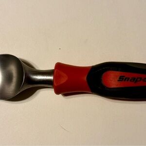 RARE Snap-on Tools Power Grip Handle Ice Cream Scoop Red Black